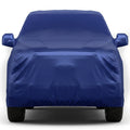 Ford EcoSport Car Body Cover, Heat & Water Resistant with Side Mirror Pockets (PARKER BLUE)