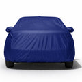Maruti Vitara Brezza 2021 Car Body Cover, Heat & Water Resistant with Side Mirror Pockets (PARKER BLUE)