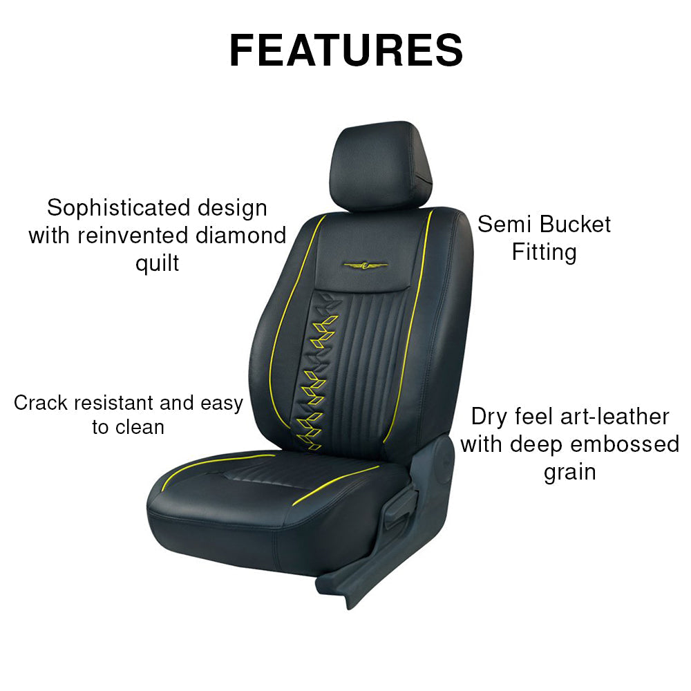 Vogue Knight Art Leather Car Seat Cover For Hyundai Creta