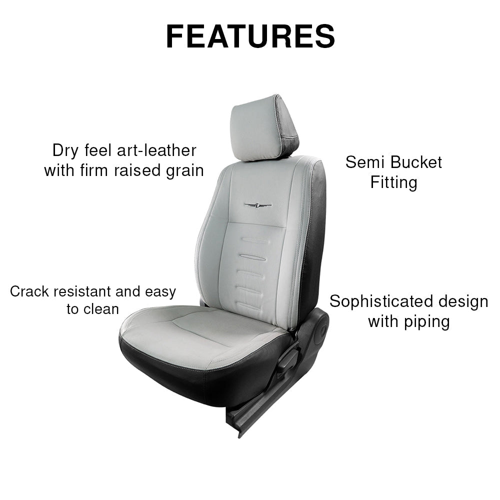 Vogue Oval Plus Art Leather Bucket Fitting Car Seat Cover For Maruti Ciaz