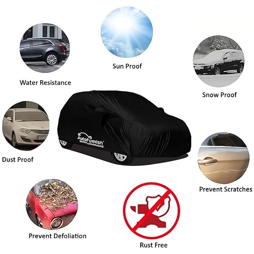 Tata Altroz 2020 Autofurnish Parker Black Car Body Cover For Tata Altroz 2020- Parker Black