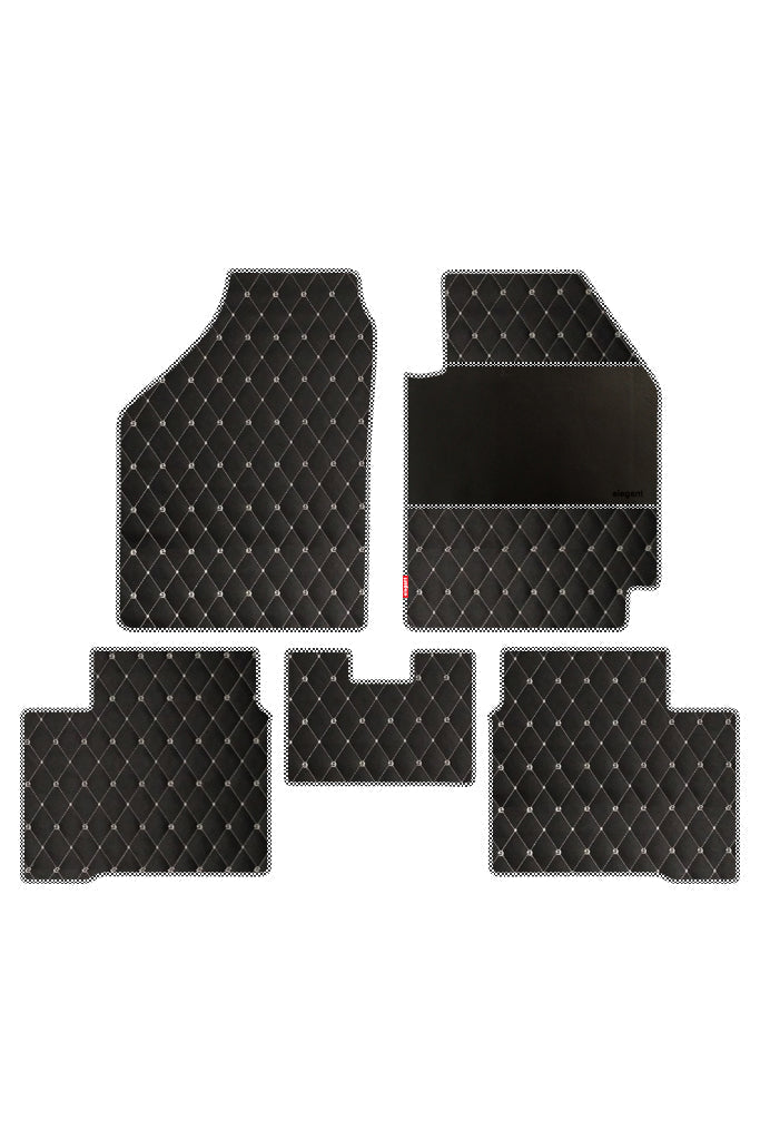 Luxury Leatherette Car Floor Mat For Honda Brio