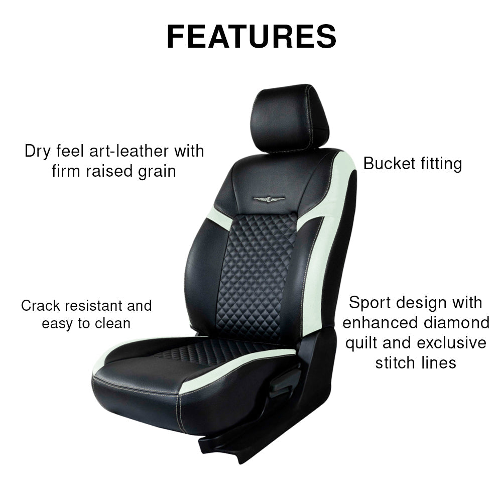 Vogue Star Art Leather Car Seat Cover For Kia Seltos