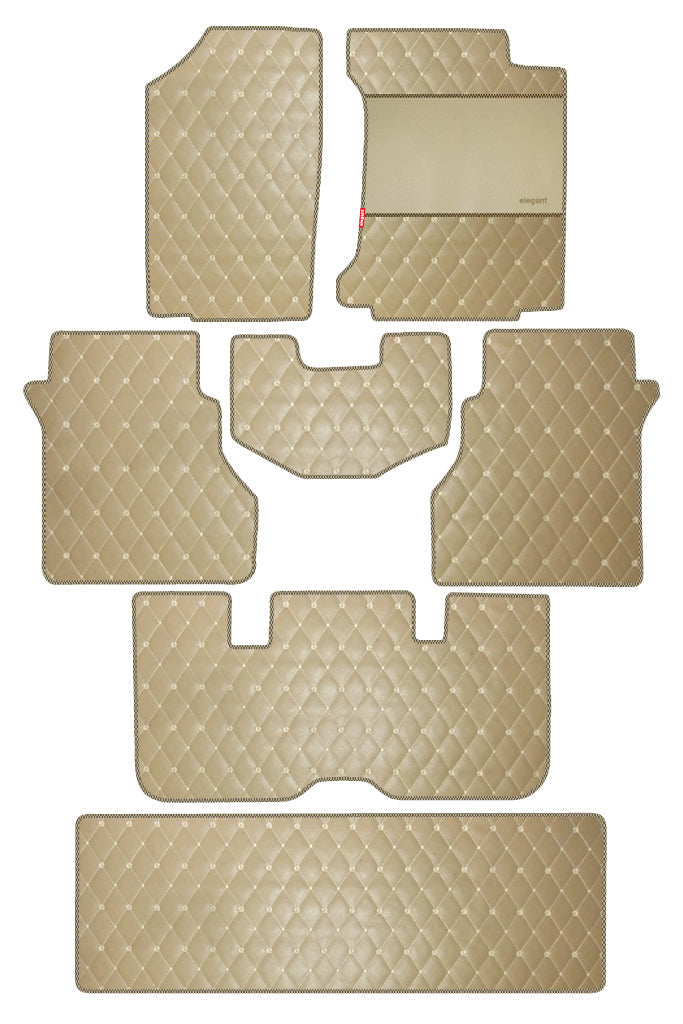 Luxury Leatherette Car Floor Mat For Hyundai Alcazar