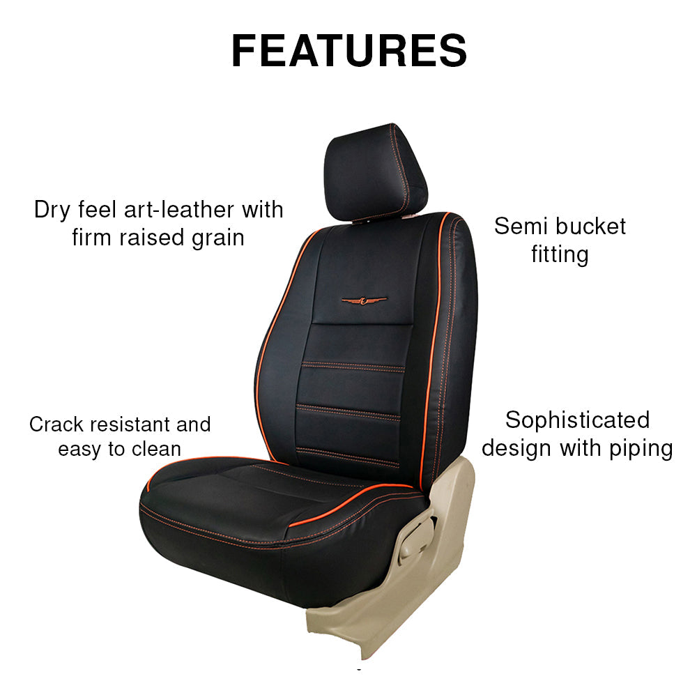 Vogue Urban Plus Art Leather Car Seat Cover For Toyota Innova Crysta