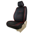 Vogue Urban Plus Art Leather Car Seat Cover Black and Red For Maruti Brezza