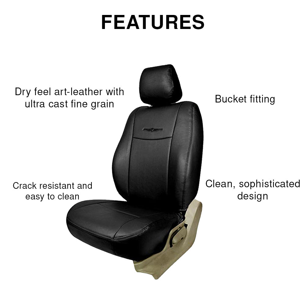 Nappa Uno Art Leather Car Seat Cover For Tata Tiago