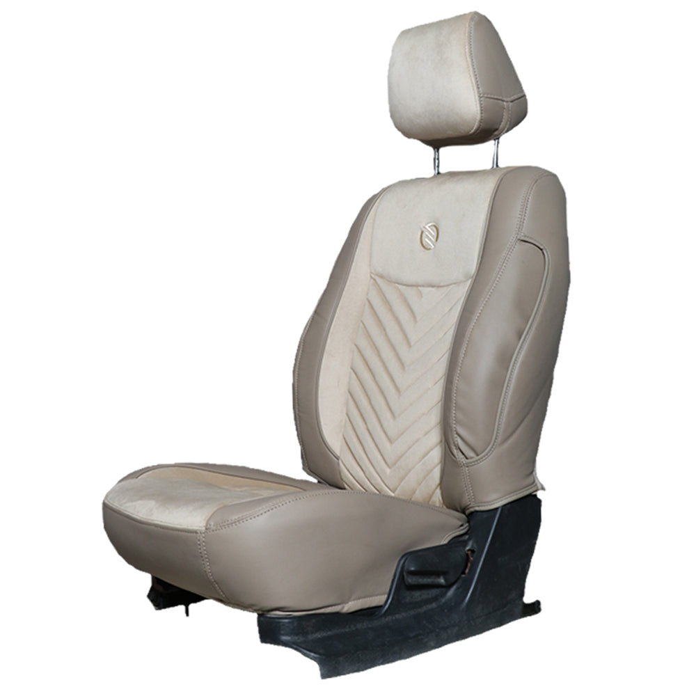 Veloba Softy Velvet Fabric Car Seat Cover For Maruti Fronx