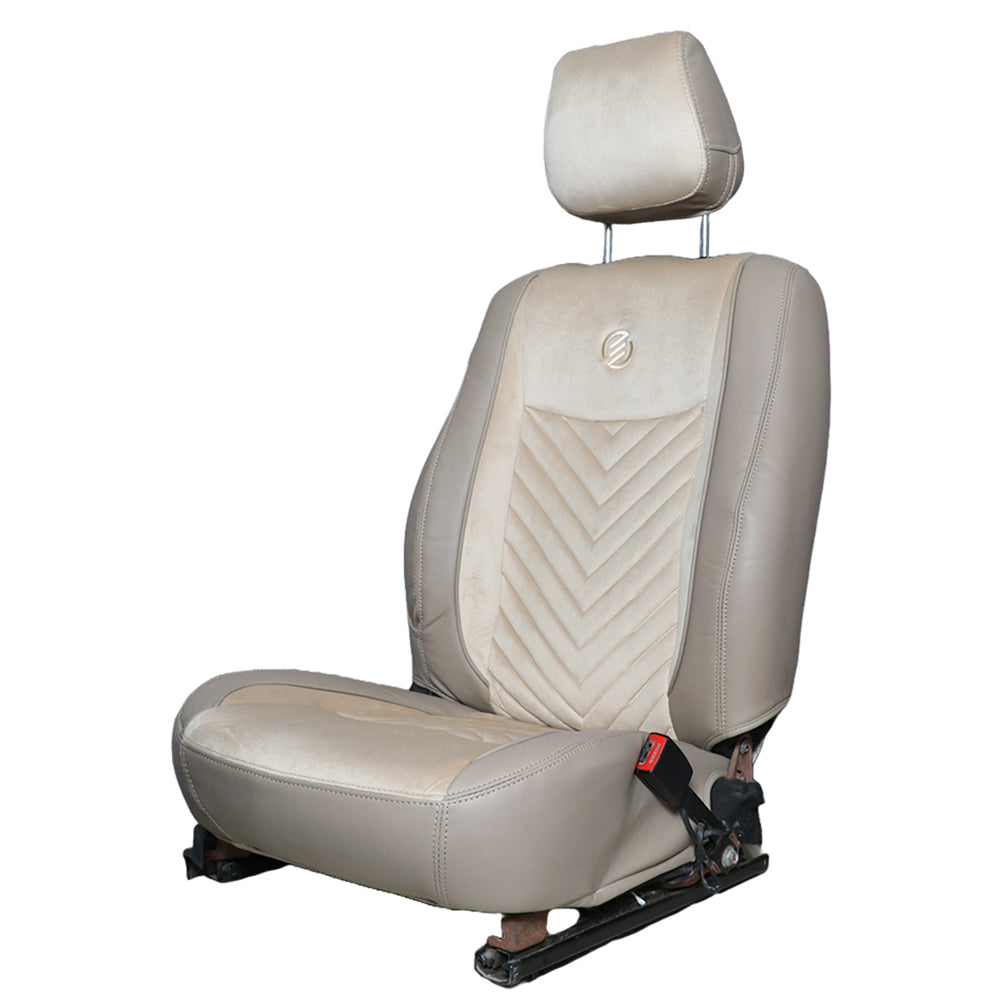Veloba Softy Velvet Fabric Car Seat Cover For Maruti Fronx