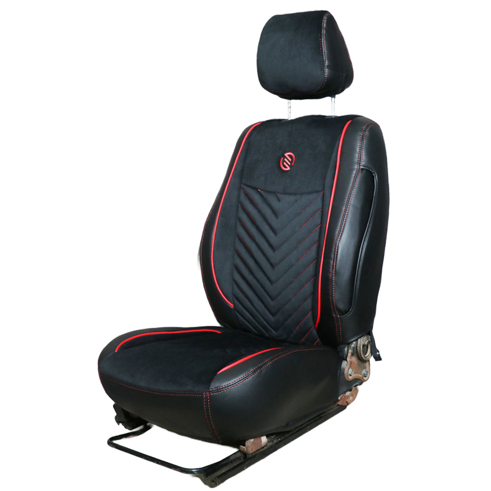 Veloba Softy Velvet Fabric Car Seat Cover For Maruti Fronx