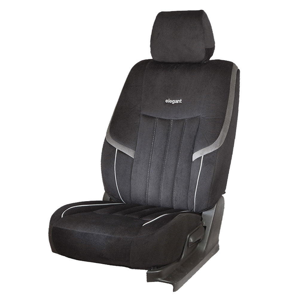 King Velvet Fabric Car Seat Cover For Tata Altroz