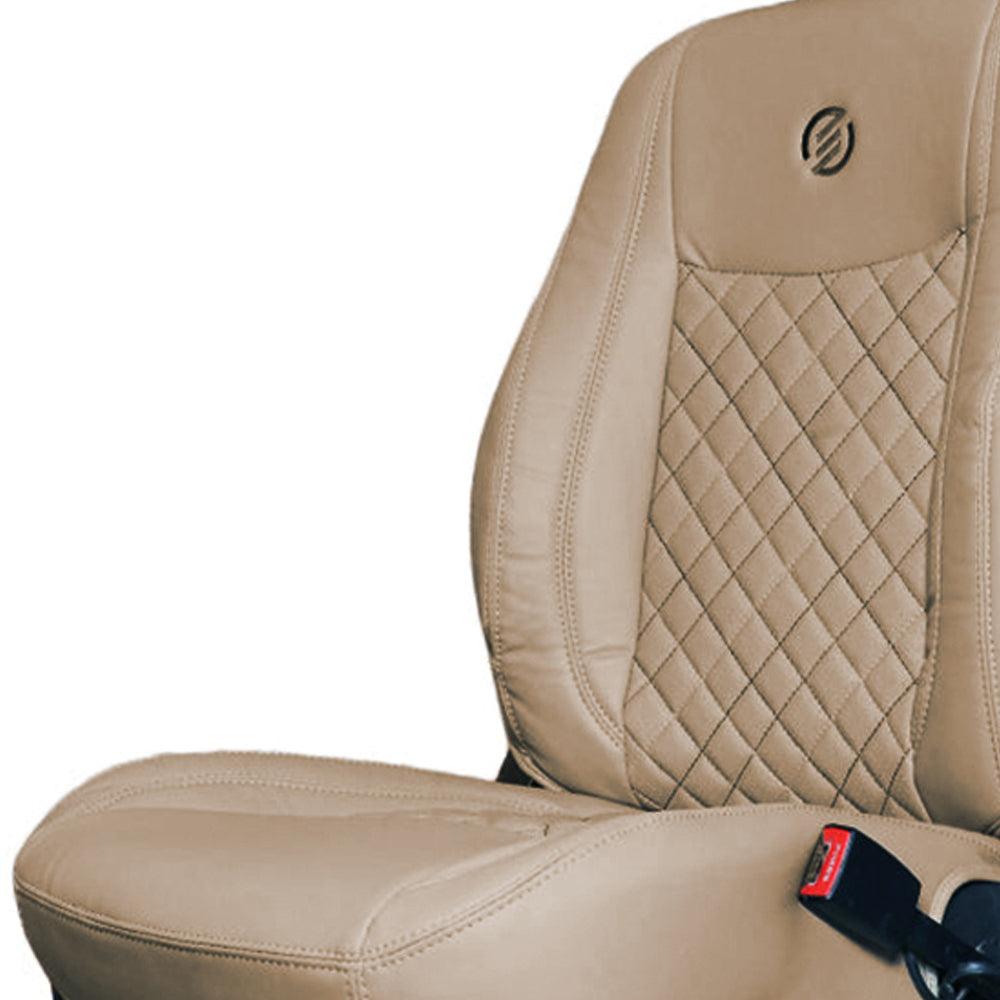 Venti 3 Perforated Art Leather Car Seat Cover For Maruti Fronx