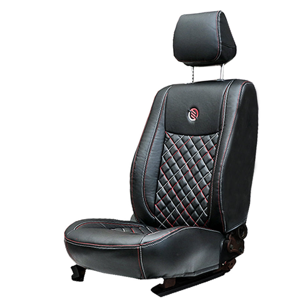 Venti 3 Perforated Art Leather Car Seat Cover For Maruti Fronx