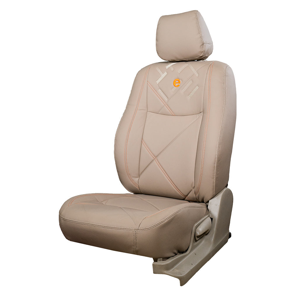 Victor Bucket Fit Art Leather Car Seat Cover For Skoda Slavia