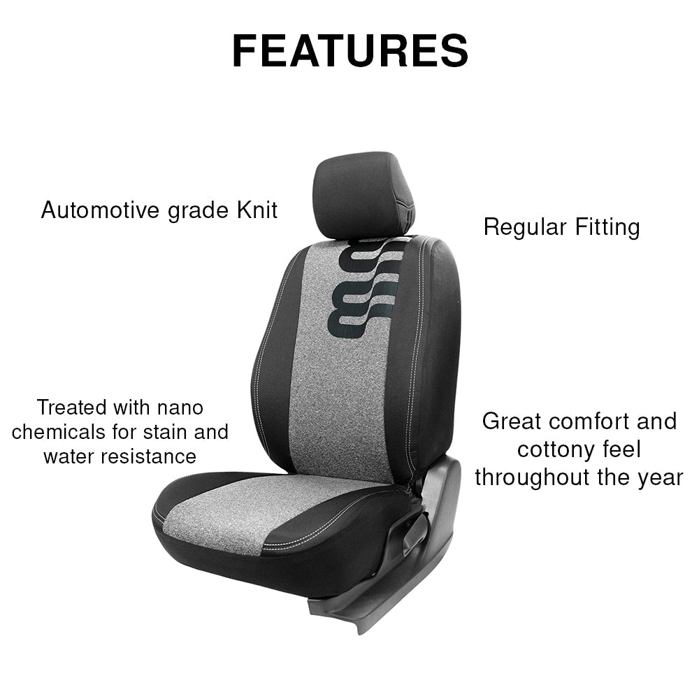 Yolo Plus Fabric Car Seat Cover For Hyundai Venue